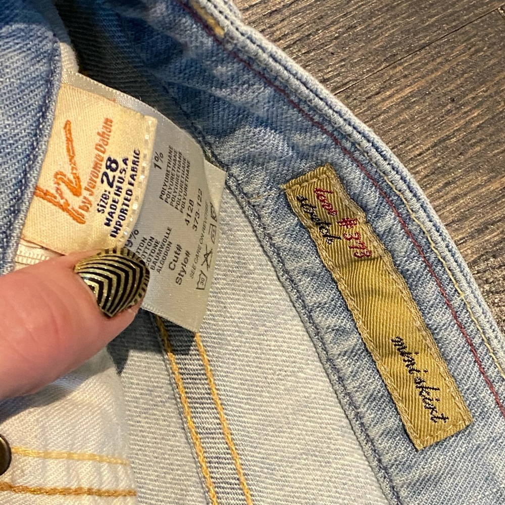 Citizens of Humanity LOVE Jean Mini Skirt #373 - Picture 3 of 5